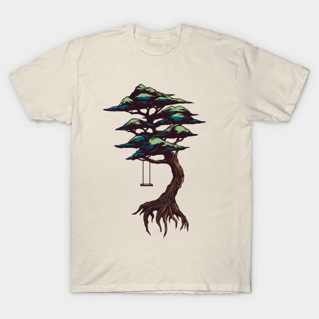 Tree T-Shirt by Deltizzle